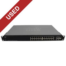 Cisco SG220-26P-K9 26-Port Gigabit PoE Smart Plus Switch | Used