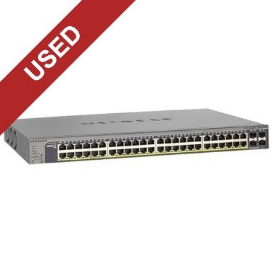 Netgear GS752TP ProSafe 48-Port Gigabit PoE+ Smart Switch | Used