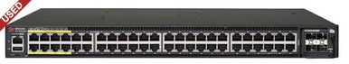 BROCADE ICX7450-48P ICX 7450 48-Port PoE+ Gigabit Switch | Used