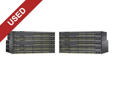 Cisco WS-C2960X-48FPS-L Catalyst 2960X 48-Port Full PoE 4x1G LAN Base Switch | Used