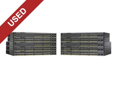 Cisco WS-C2960X-48LPS-L Catalyst 2960X 48-Port PoE+ 4x1G LAN Base Switch | Used