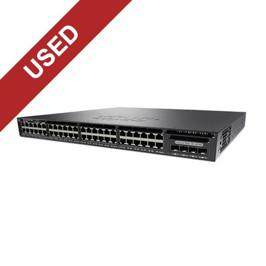 Cisco WS-C3650-48FD-L Catalyst 3650 48-Port Full PoE 2x10G LAN Base Switch | Used