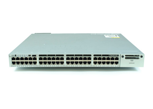 Cisco WS-C3850-48F-S 3850 Series PoE+ 48 Port Switch IP Base | New