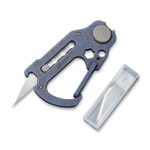 CIVIVI Polymorph Carabiner Keychain Multi-Tool - Blue Titanium C20045-3