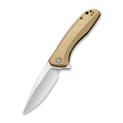 CIVIVI Baklash Stonewashed Brass C801J