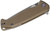 We Knife Co. Streak Tan G10 818D