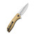 CIVIVI Baklash Stonewashed Brass C801J