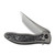 We Knife Co. Mini Synergy Tanto Titanium w/ Shred Carbon Fiber Inlays 2012CF-A