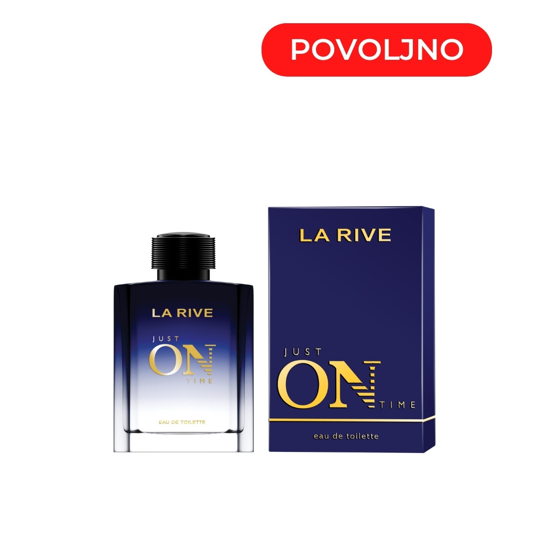 La Rive JUST ON TIME edt 100ml1