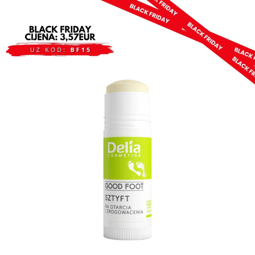GOOD FOOT Delia Cosmetics – stik za žuljeve i zadebljanu kožu 28 g