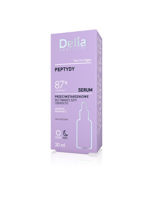 Ovo serum je koncentrirani preparat koji sadrži veće koncentracije aktivnih sastojaka od obične kreme. Serum s peptidima usporava procese starenja kože, smanjuje vidljivost bora, povećava čvrstoću, zaglađuje i izjednačava tonus kože.