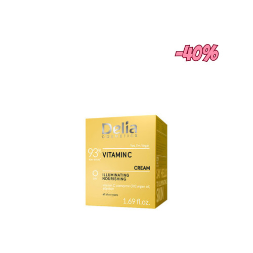 Dnevna krema VITAMIN C, 93% sastojaka prirodnog podrijetla 50 ml