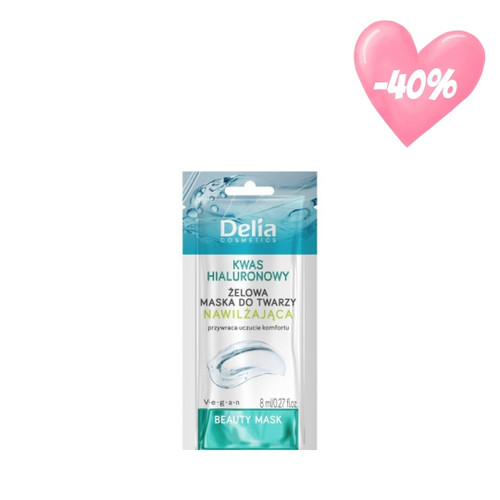 Maska za lice s hijaluronskom kiselinom, 8 ml