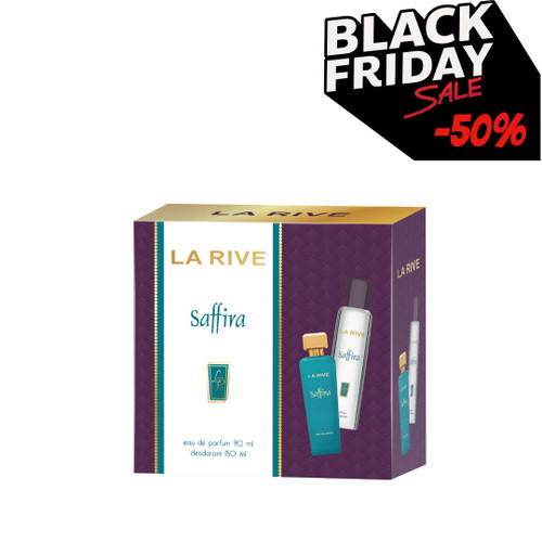 Poklon paket SAFFIRA  edp 100 ml + deo 150 ml