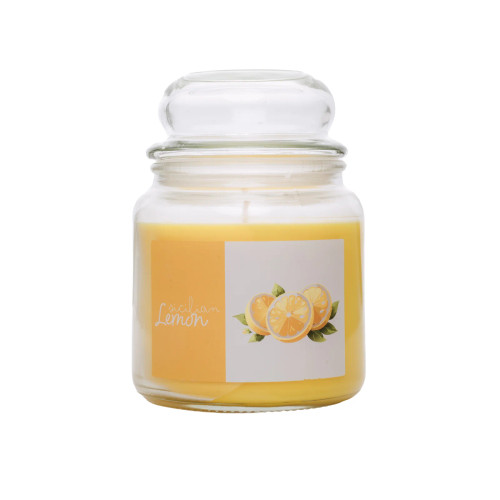 Bonbon Middle Jar Sicilian Lemon – mirisna svijeća s osvježavajućim citrusnim notama