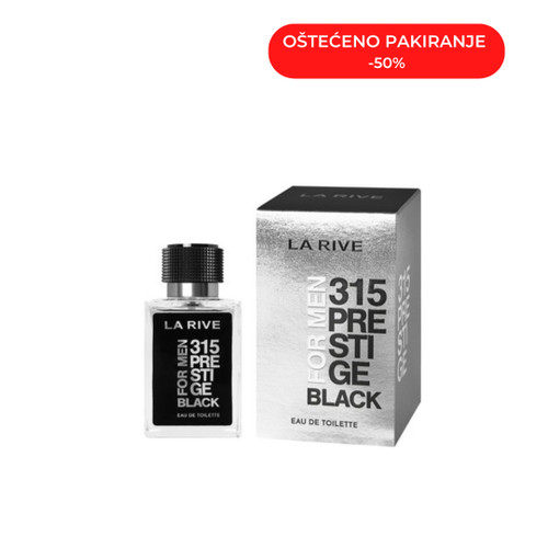 La Rive PRESTIGE 315 BLACK edt 100ml (Oštećeno pakiranje)