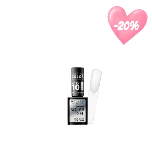 Završni sloj ( TOP ) SOLAR GEL Revers- Učinak hibridnog laka za nokte 10 ml