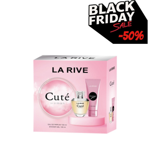 Poklon paket LA RIVE CUTÉ EDP 100 ML + GEL za tuširanje 100 ML (Cijena 02.05.2025.: EUR13,14) Poklon paket LA RIVE CUTÉ EDP 100 ML + GEL za tuširanje 100 ML (Cijena 02.05.2025.: EUR13,14)