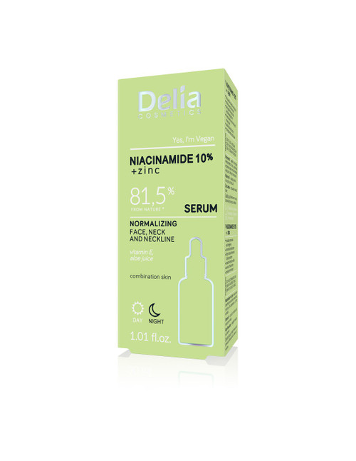 Delia serum niacinamide 10% za lice, vrat i dekolte 30ml