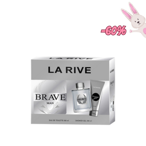 Poklon paket BRAVE EDT 100 ML + GEL za tuširanje 100 ML (Cijena 02.05.2025.: EUR6,57)