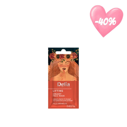 Lifting kremasta maska ​​za lice DELIA 8 ml