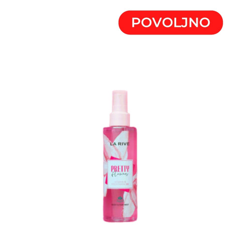 La Rive mirisna vodica za tijelo i kosu u spreju PRETTY FLOWERS 200 ml