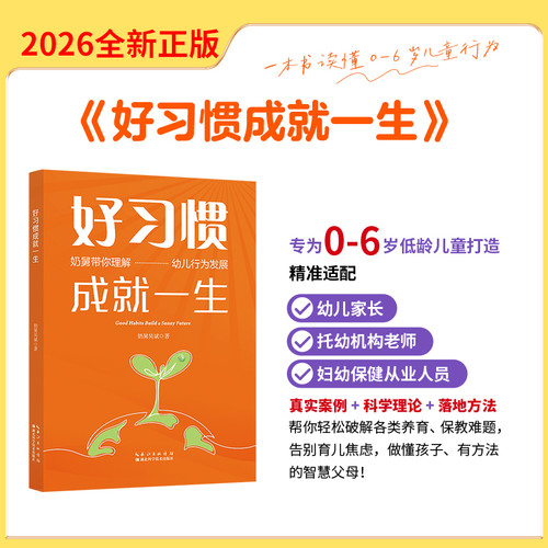 Good habits shape a lifetime/好习惯成就一生
