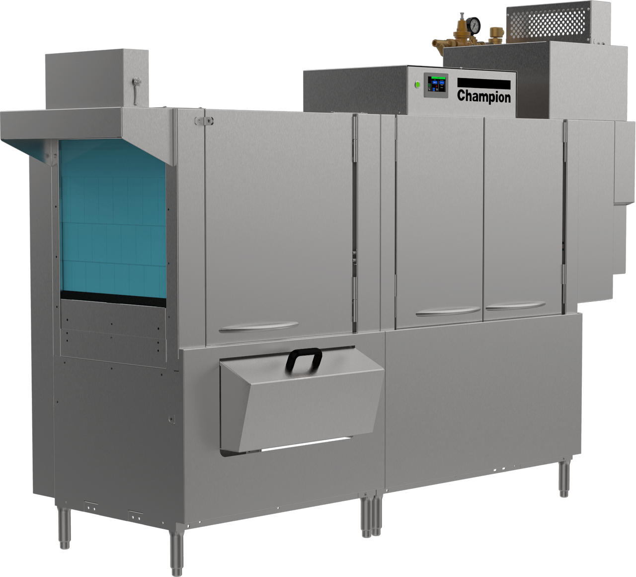 90 PRO Heavy Duty Prewash Heat Recovery Rack Conveyor