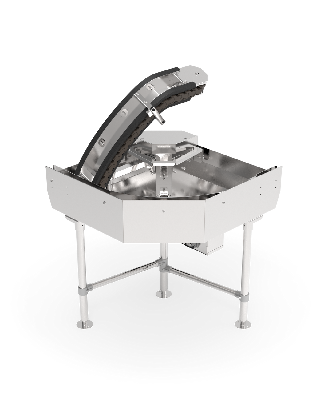 PRO-90B Load 90 Corner Conveyor Load Table