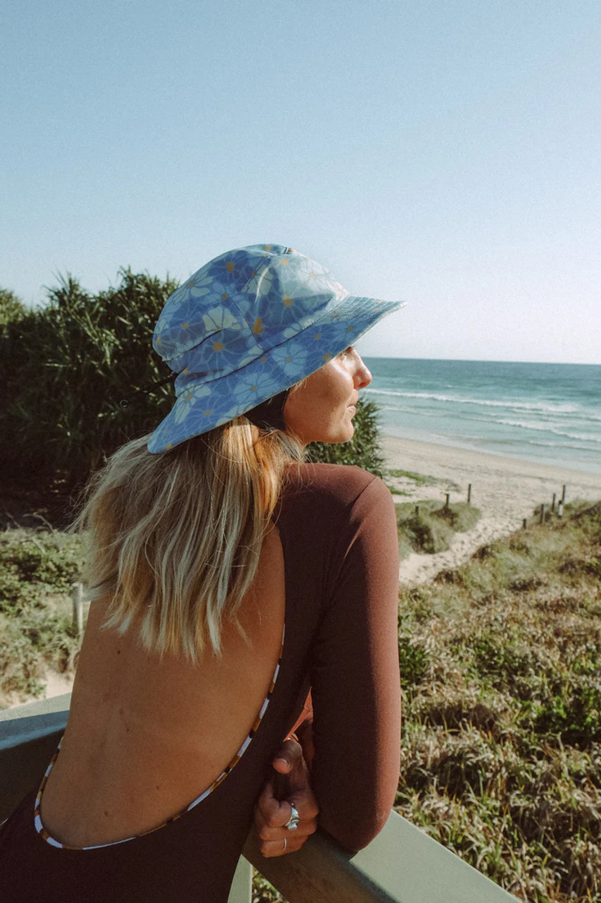 Salty Sunflower Surf Hat UPF50+ – sunwardbound