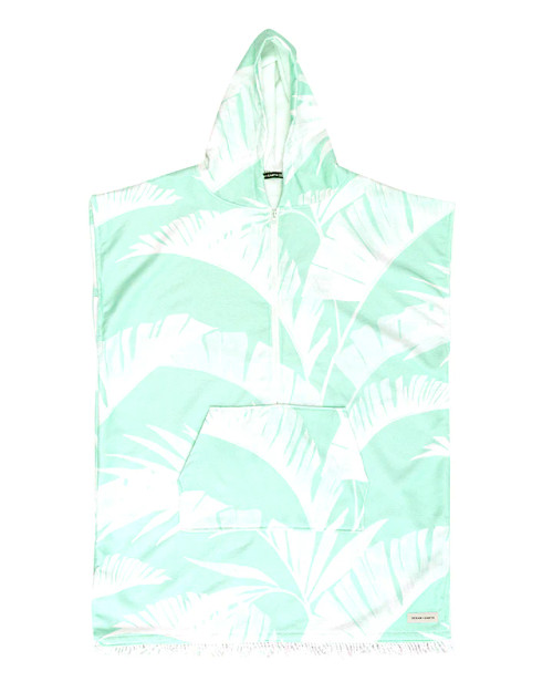 O&E Ladies Front Zip Hooded Poncho - O&E Ladies Front Zip Hooded Poncho