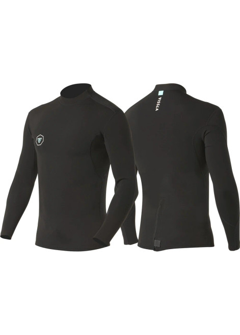 Vissla 7 Seas 1mm LS Jacket - Black