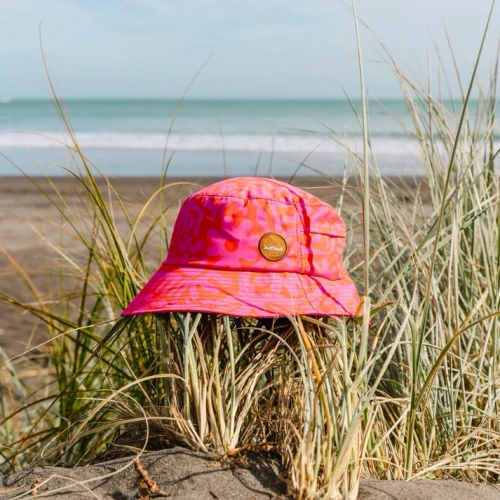 Surf Shell Coral Daze - Protective Surf Hat - Surf Shell Coral Daze - Protective Surf Hat