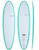 Modern Falcon TT Turquoise/Torq – lightweight eco mid-length surfboard in Tomorrow Tech build
