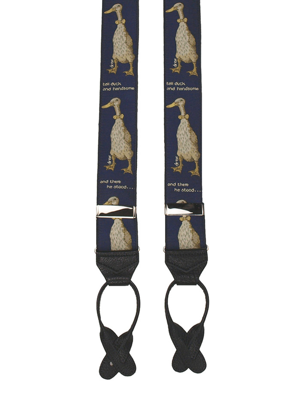Tall Ducks Limited Edition Silk Braces