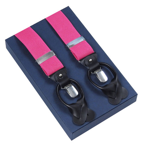 Fuchsia Pink Combo Braces