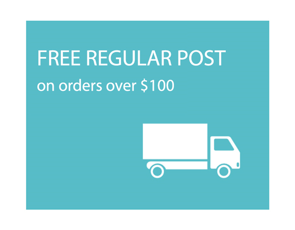 Free Regular Post Over $100