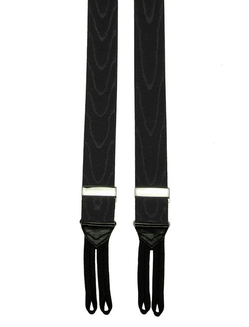 Albert Thurston Black Moire Braces