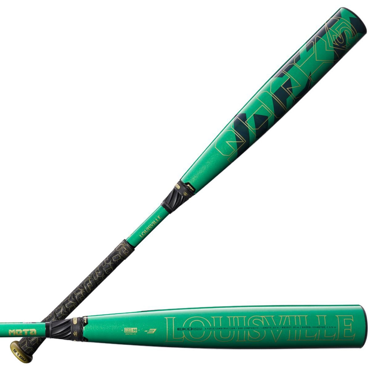 Shaved - Rolled 2023 Louisville Slugger META BBCOR (-3) Baseball Bat  WBL2639010