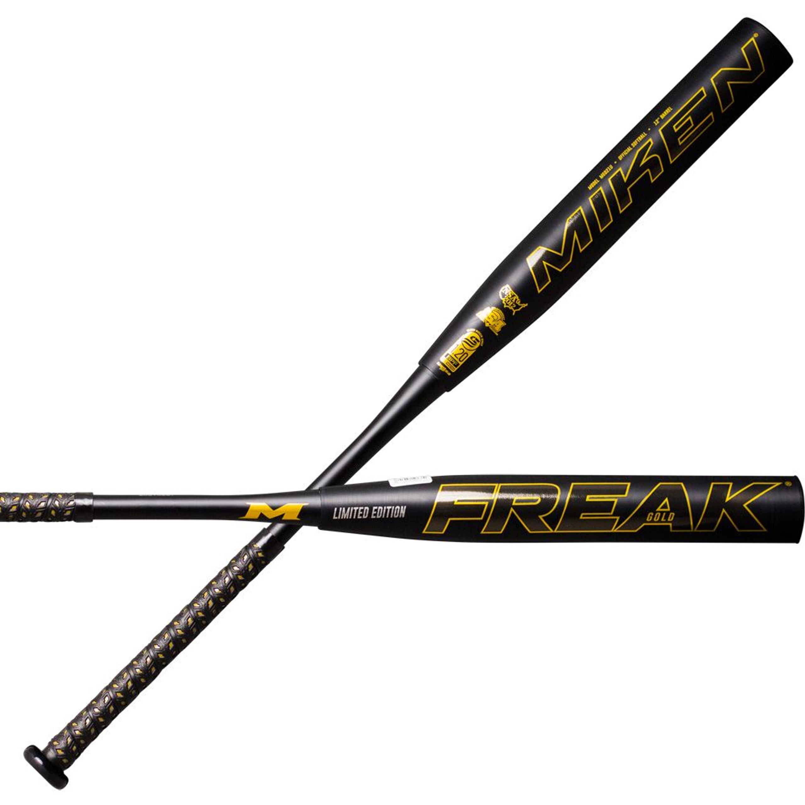 Shaved Rolled 2022 Miken Limited Edition Freak Gold USSSA Slowpitch