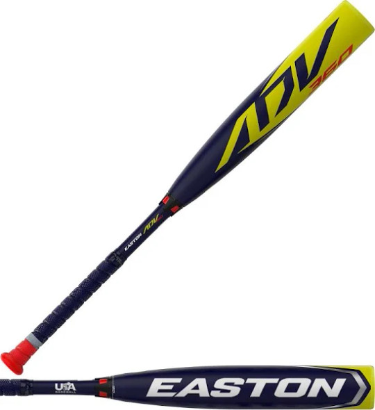 Shaved - Rolled 2023 Easton ADV 360 (-10) USA Baseball Bat