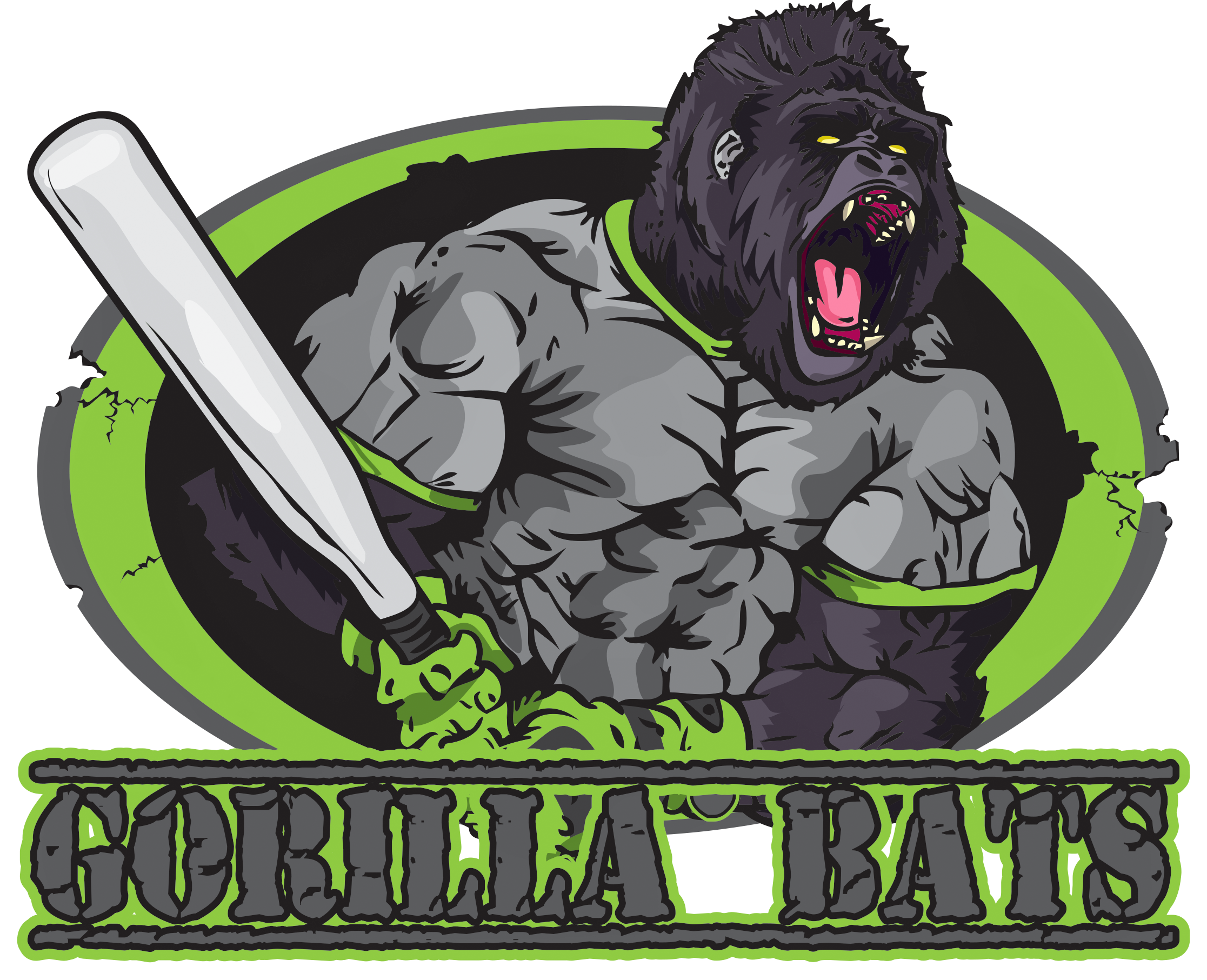 Shaved and Rolled Baseball Softball Bats Gorilla Bats