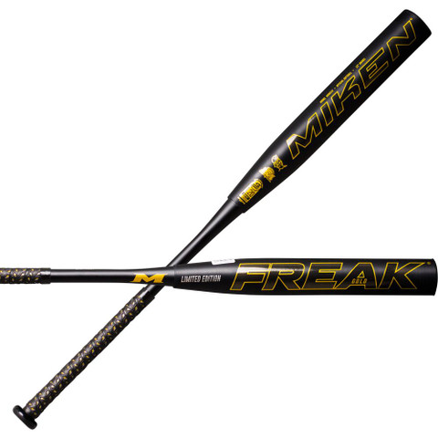 2022 Miken Limited Edition Freak Gold USSSA Slowpitch Softball Bat MGD21U