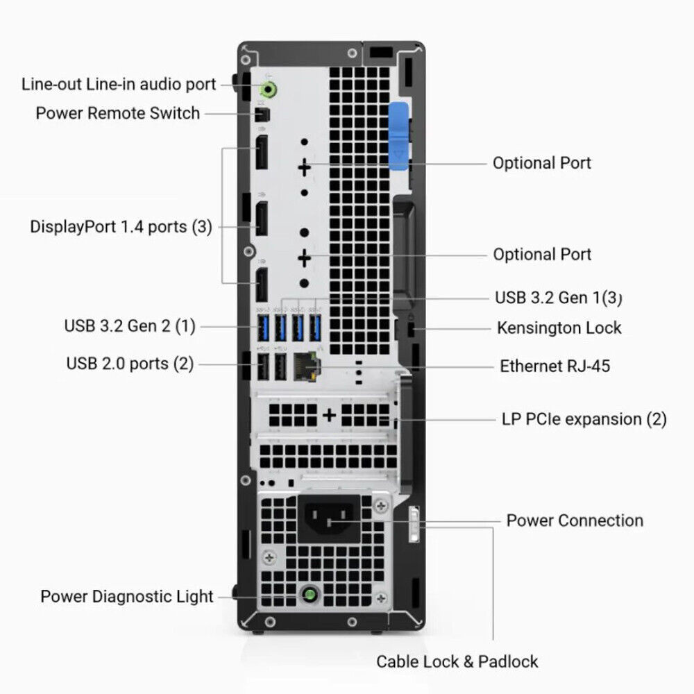 Dell XE4 SFF 12th Gen. Core i5-12500 16GB 512GB NVMe SSD Windows
