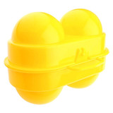 Coghlan's Plastic Egg Holder, Holds 2 Eggs - Yellow (3-Pack)