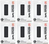 Gear Aid Tenacious Tape Repair Tape Black 3"x20" Ultra Strong Flexible (6-Pack)