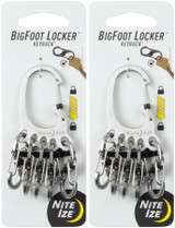 Nite Ize Bigfoot Locker Keyrack (2 Pack)