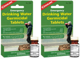 Coghlan's Emergency Drinking Water Tablets (2 Pack of 50 Tablets)