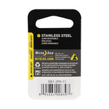 Nite Ize S-Biner Steel -Stainless Biners, Size #1 (4-Pack of 2)