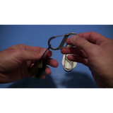 Nite Ize S-Biner Stainless Steel Double Gated Carabiner - Stainless (3 Pack of 3)